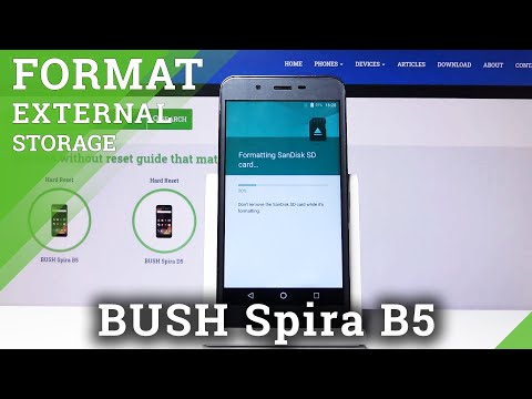 How to Format SD Card in BUSH Spira B5 – Clear Memory Card
