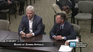 01/05/2017 Zoning Appeals Board