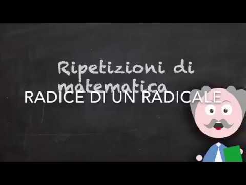 Radice di un radicale