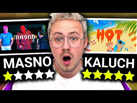 OCENIAM PIOSENKI POLSKICH YOUTUBERÓW! (Masno, Kaluch, DeeJayPallaside, Zebo)