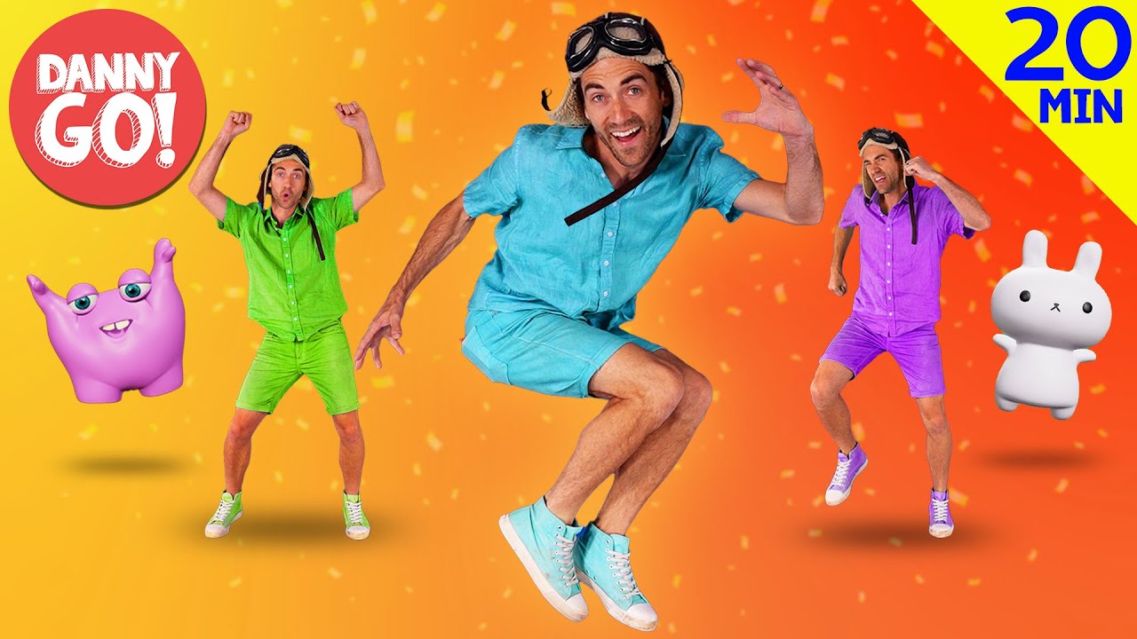 Wiggle, Bounce, and Shake! 💥 | Dance Compilation | Danny Go! Songs for Kids