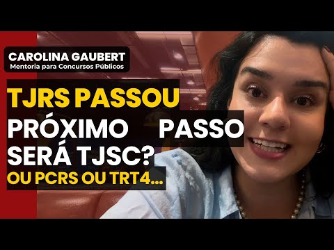 TJRS is gone, now it's TJSC! or PCRS, or TRT4 - VLOG