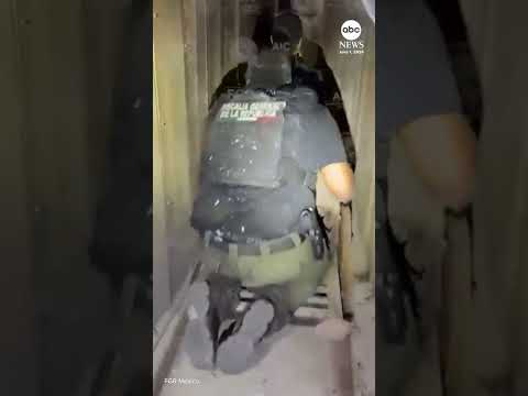 Mexican authorities uncover cross-border tunnel in Tijuana