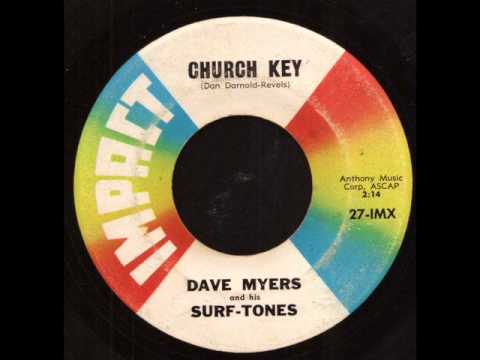 Dave Myers & His Surf Tones - Church Key on Impact Records