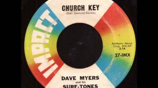 Dave Myers & His Surf Tones - Church Key on Impact Records