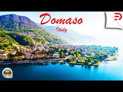 Domaso - Italy | An Autumn Walk Along One of Lake Como's Northernmost Towns | 4K - [UHD]