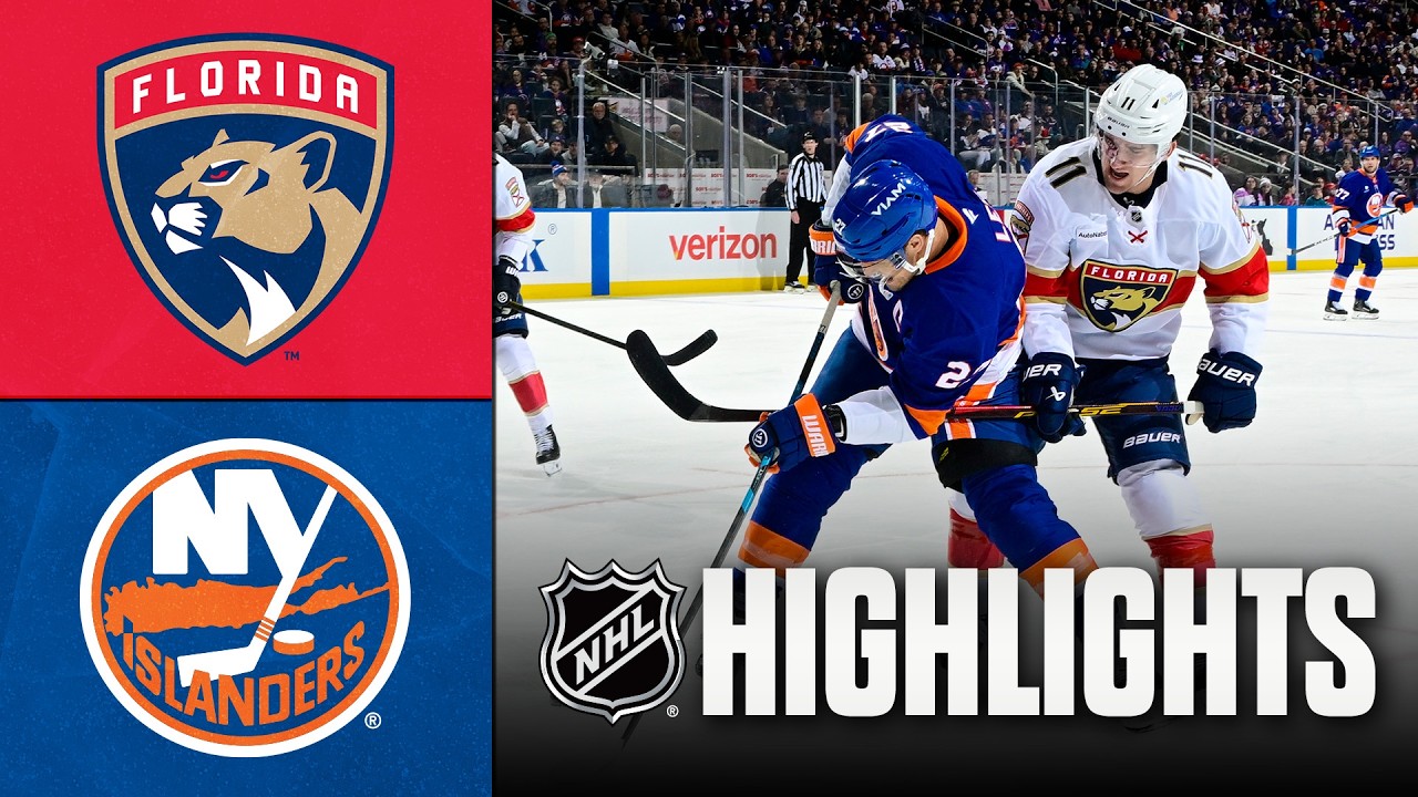 3월02일 플로리다 뉴욕아일랜더스 NHL 하이라이트