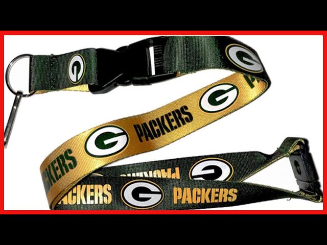 Vídeo relacionado con aminco NFL Green Bay Packers Llavero con mosquetón