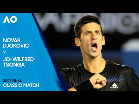 Novak Djokovic v Jo Wilfred Tsonga Classic Match | Australian Open 2008 Final