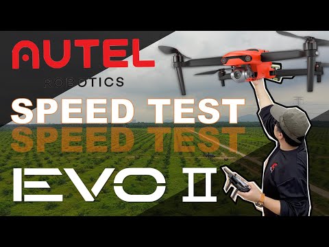 AUTEL EVO 2/EVO II - MAX SPEED TEST ON STANDARD & LUDICROUS MODE