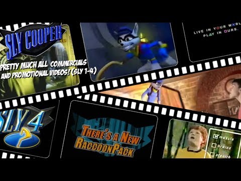 Sly Cooper | Pretty much all  Commercials and promotional videos! (Sly 1-4)