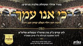 מקהלת מלכות, מאיר אדלר, משה דמן- כי אנו עמך- בעלזא | Malchus Choir, Meir Adler- Ki Uni Amechu- Belz