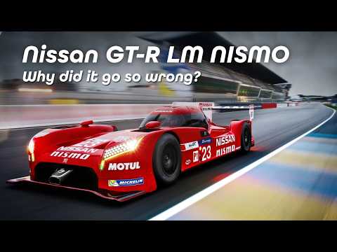 Nissan GT-R LM NISMO, the front engined Le Mans car that ended up in a dumpster. What went wrong?