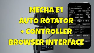 Motorized MECHA w/Controller Shoot Automated Panoramas and Time-Lapse