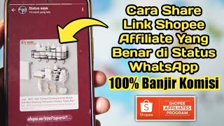Download lagu How to Share Shopee Affiliate Links on WhatsApp to Get a 10% Commission mp3 Download lagu How to Share Shopee Affiliate Links on WhatsApp to Get a 10% Commission mp3