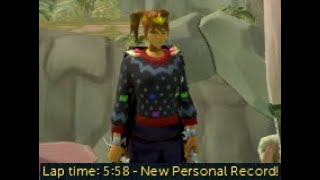 (Ab)using Bladed Dive at Anachronia agility course. 5:58 minute lap :D