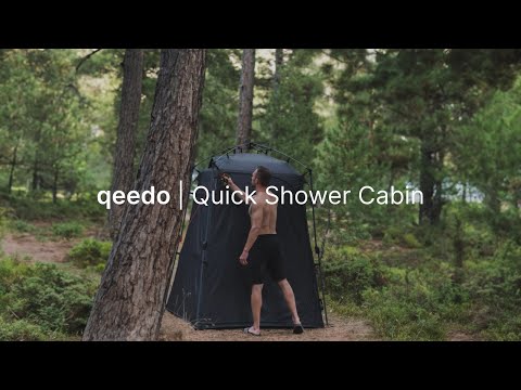 qeedo | Quick Shower Cabin 🛁 - Das durchdachte Campingduschzelt