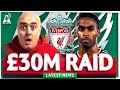 SUMMERVVILLE FOR £30M? + SALAH WANTED SAUDI LAST SUMMER (VIA TURKI ALALSHIKH)) | Liverpool FC News