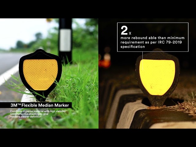Solar Road Stud And Blinker - 3m Solar Raised Pavement Marker Rpm ...