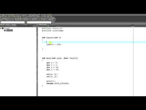 25   C Programming Tutorial = Returning Values from Functions   Part 1