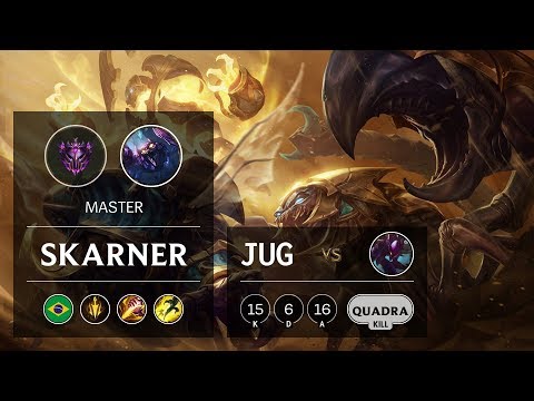 Skarner Jungle vs Kha'Zix - BR Master Patch 9.22