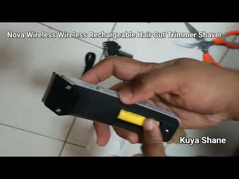 Hemico Metal Body With Hair Cutting Grooming Beard Shaver Kit Nova Trimmer