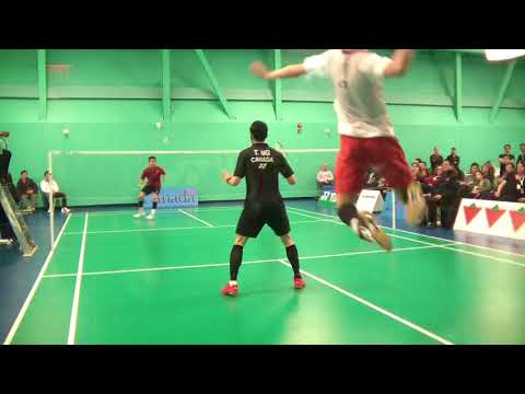 2018 Canadian Nationals - MD QF - Yakura/Ho-Shue [ON] vs Ng/Li [BC] - Part 2