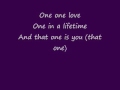 Monica- One In a Lifetime ( with lyrics )