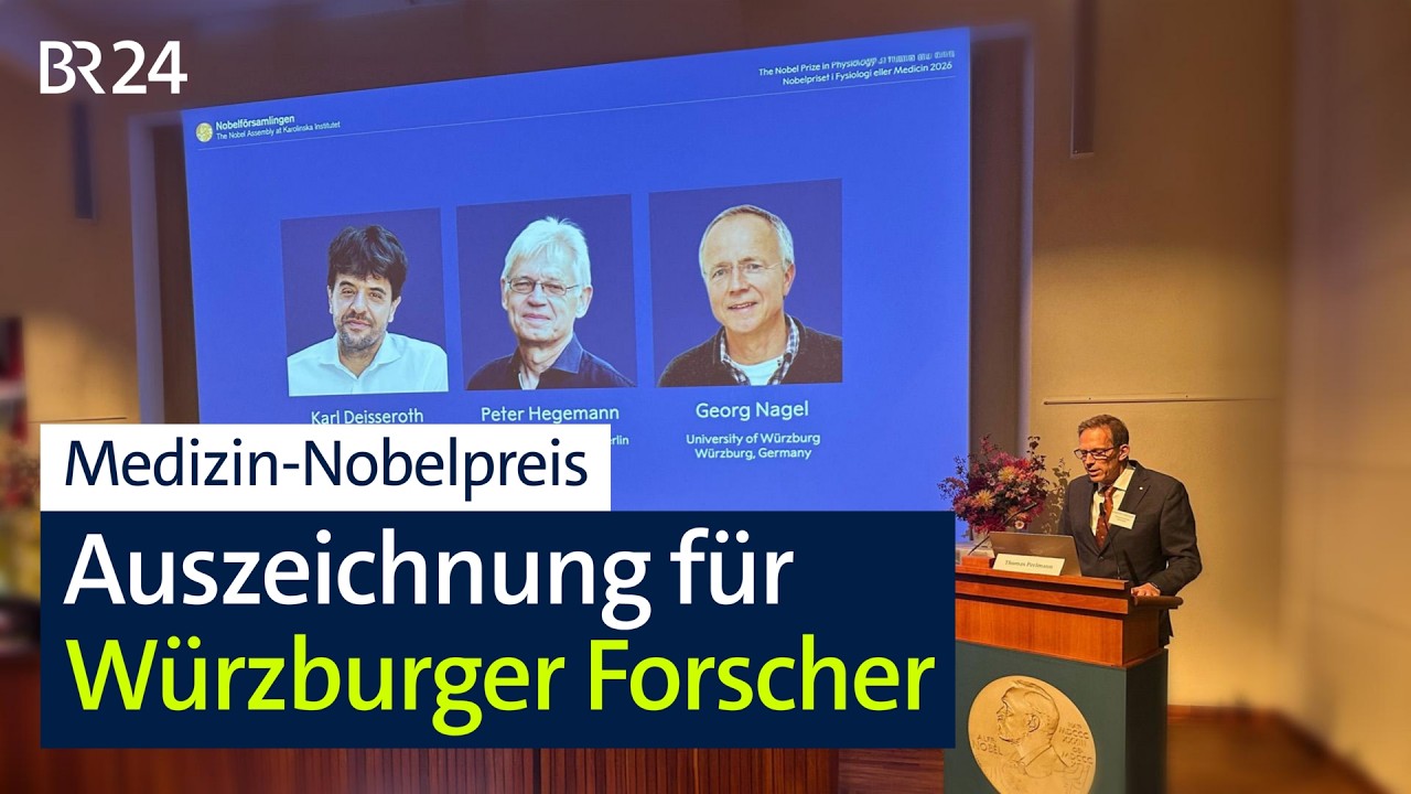 Medizin-Nobelpreis: Auszeichnung für Würzburger Forscher | BR24
