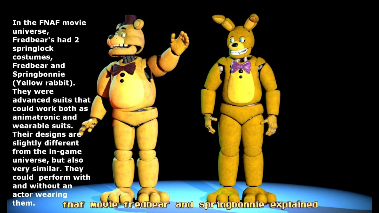 Fredbear and springbonnie explained compilation