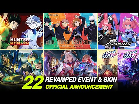 All 22 Upcoming Event and Skins Revamped Updates | Returning Possibility and Official Announcement 