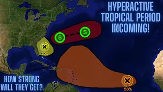 Actualización sobre los trópicos: ¡Se acerca el período hiperactivo! ¡Se forma la tormenta tropic...