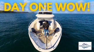 The Most Surprising First Day - Hebrides Cruises Lucy Mary DAY 1 VLOG