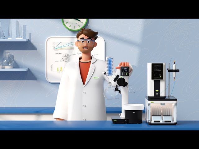 Perfect Duo: Rotary Evaporator & Chromatography System for Efficient Purification