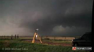 preview picture of video 'Tornadic Supercell - Ness City, KS - May 23, 2008'