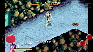 Michael Jackson's Moonwalker (Arcade) Gameplay on a JXD S7800 Android Gaming Device