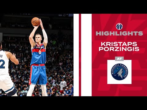 Highlights: Kristaps Porzingis drops 25 at Timberwolves - 4/5/22