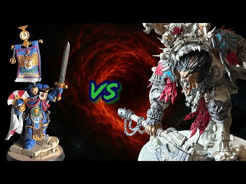 Anger on Wings - World Eaters vs Ultramarines (Warhammer 40K Battle Report)