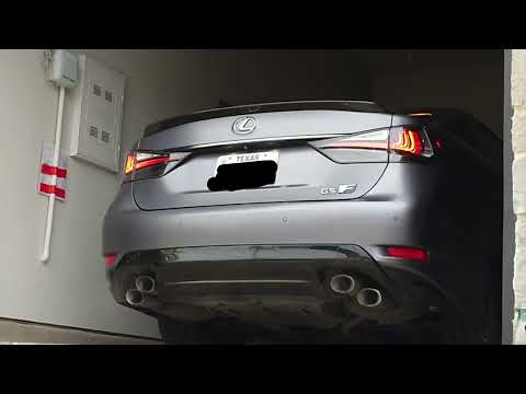 2019 Lexus GSF 10th Anniversary edition cold start (stock)