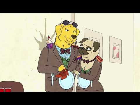 Bojack Horseman - Mr. Peanut Butter Finds out the Generation Gap