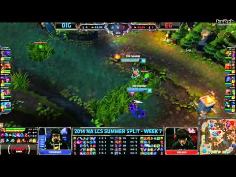 Team Dignitas vs Evil Geniouses LCS 2014