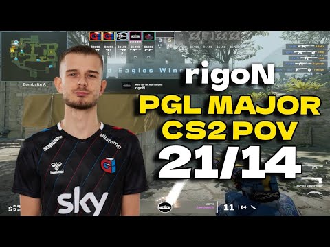 CS2 POV Guild Eagles rigoN (21/14) vs Preasy (Ancient) PGL CS2 Major Copenhagen 2024 Europe RMR B