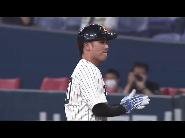 【5回裏】好調バファローズ打線の反撃!! バファローズ・大城の2点タイムリーヒット!! 2020/10/1 B-L