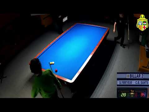 LLIGA 4M HONOR 3B J8 C.B. SANTS - S.B.F. MOLINS MIGUELL - MARTINEZ