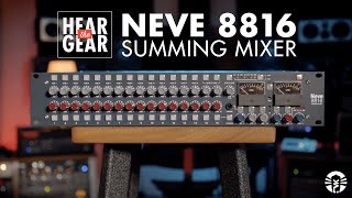 Video thumbnail for Exploring The AMS Neve 8816 Summing Mixer by Vintage King