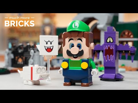 Vidéo LEGO Super Mario 71399 : Ensemble d'extension L’entrée de Luigi’s Mansion