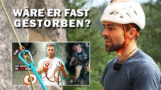 Beinahe tödlicher Absturz - Wie Stephan Pütz beim Aufstieg am Seil in ernsthafter Gefahr war