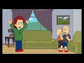 Classic Caillou Made Middle Finger At Boris Grounded
