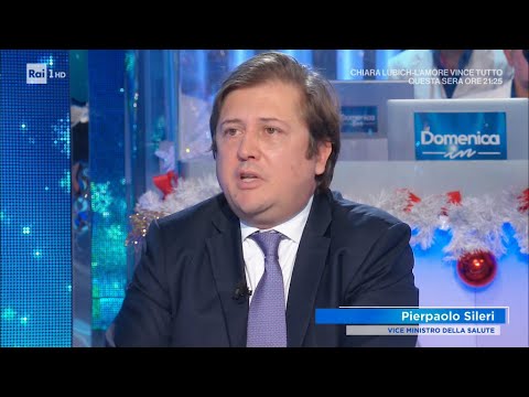 Covid-19, il viceministro della salute Pierpaolo Sileri - Domenica In 03/01/2021