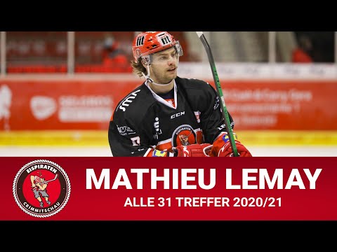 Mathieu Lemay 2020/21 | Eispiraten Crimmitschau | Alle Tore des Topscorers